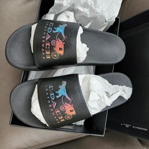 Coach Rexy Slides Size 9
